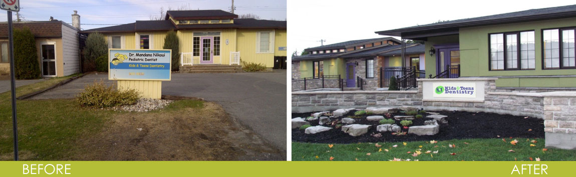 K&T Dentistry Before and After - Exterior