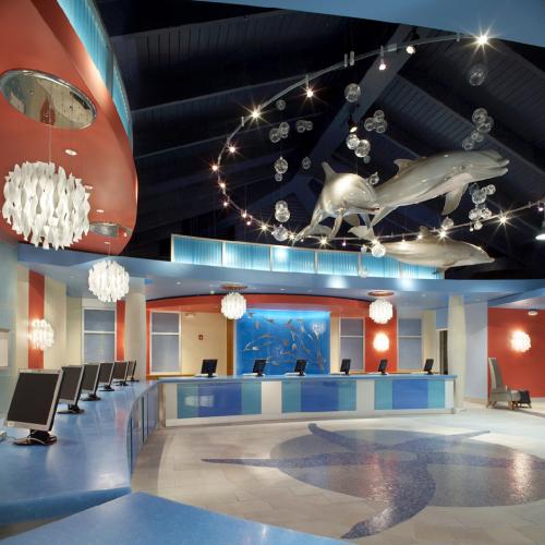 Dolphin Cay Reception